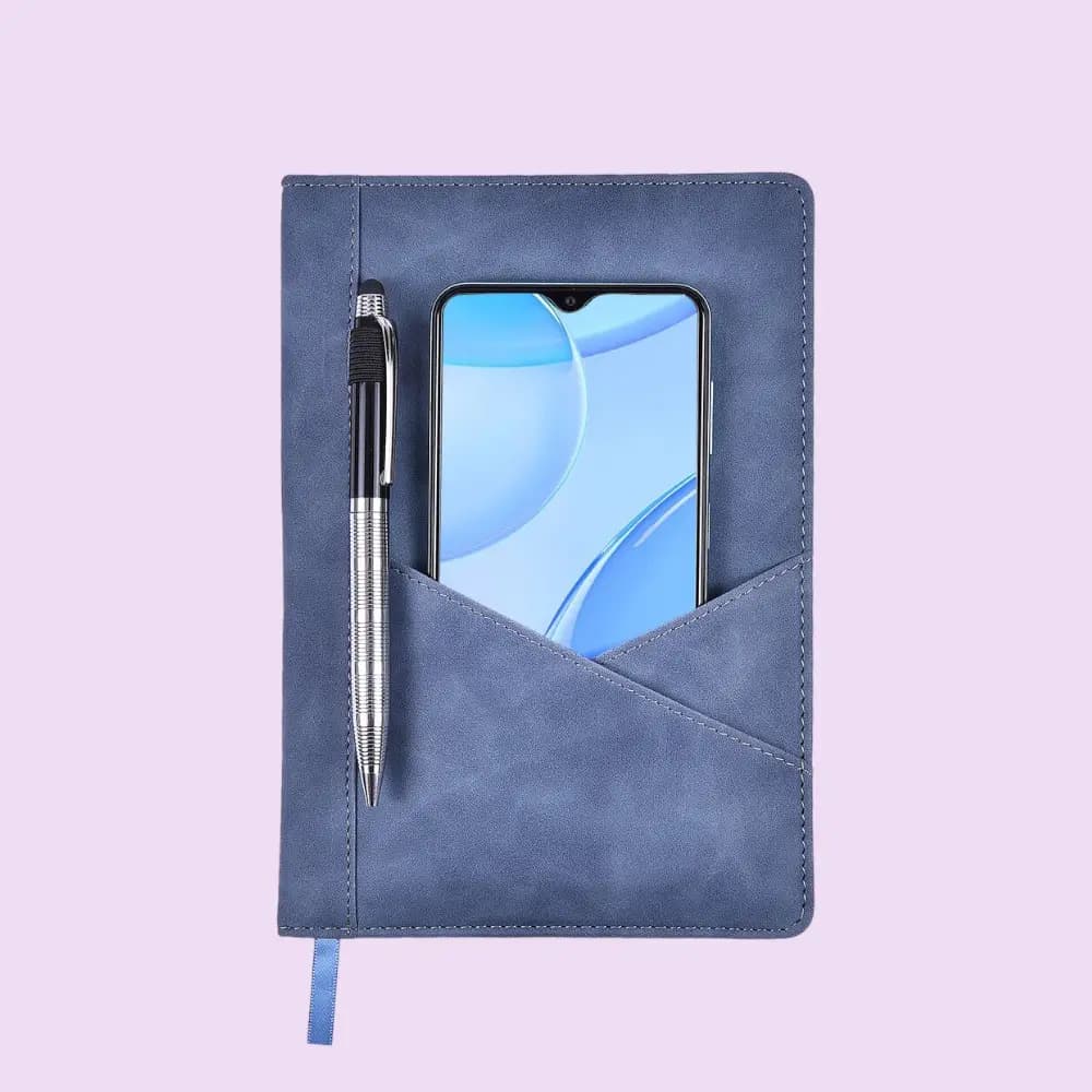 Vector Notebook- Blue- A5- 196 Pages — image 1