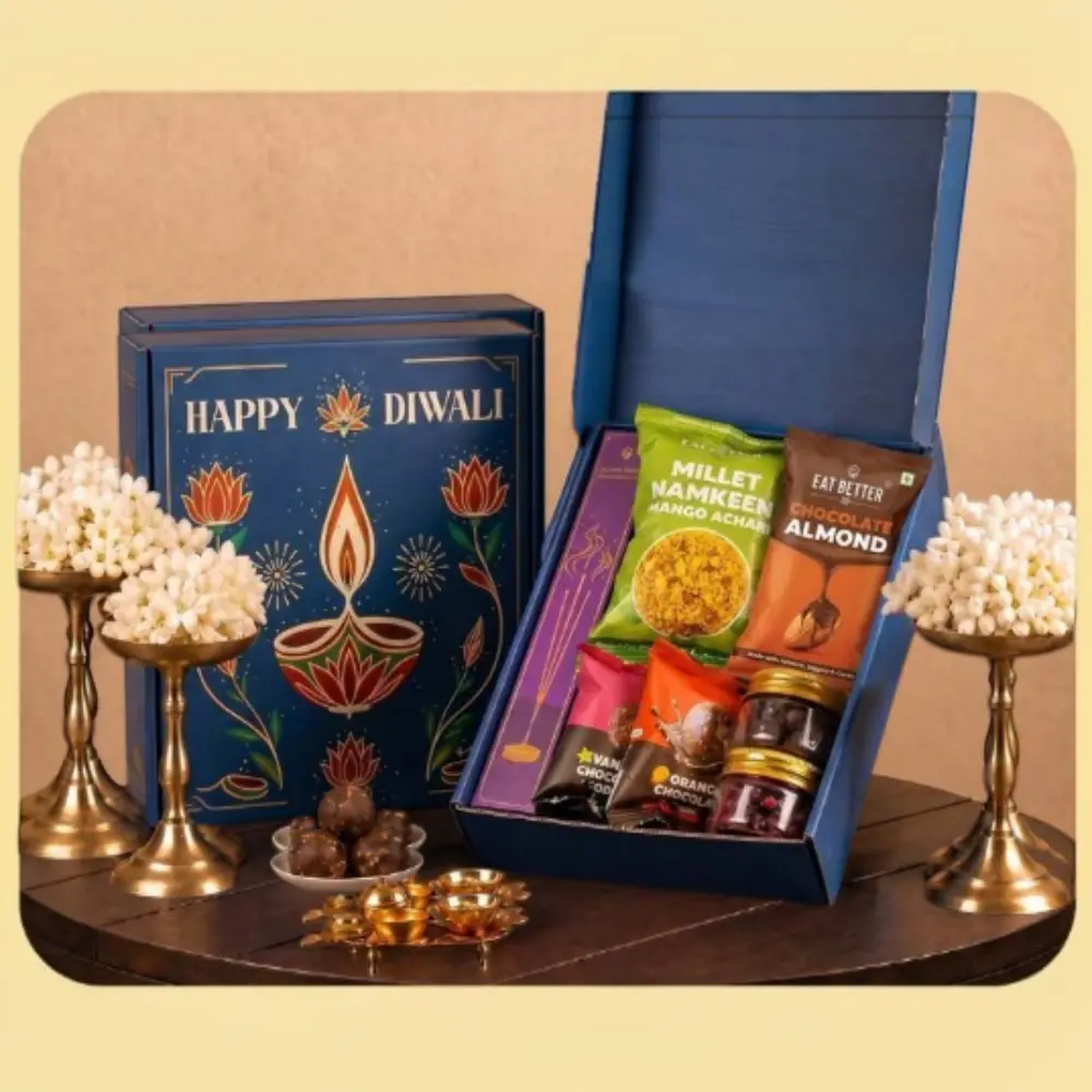 Eat Better Happy Diwali Box- 7-in-1 Hamper — image 1
