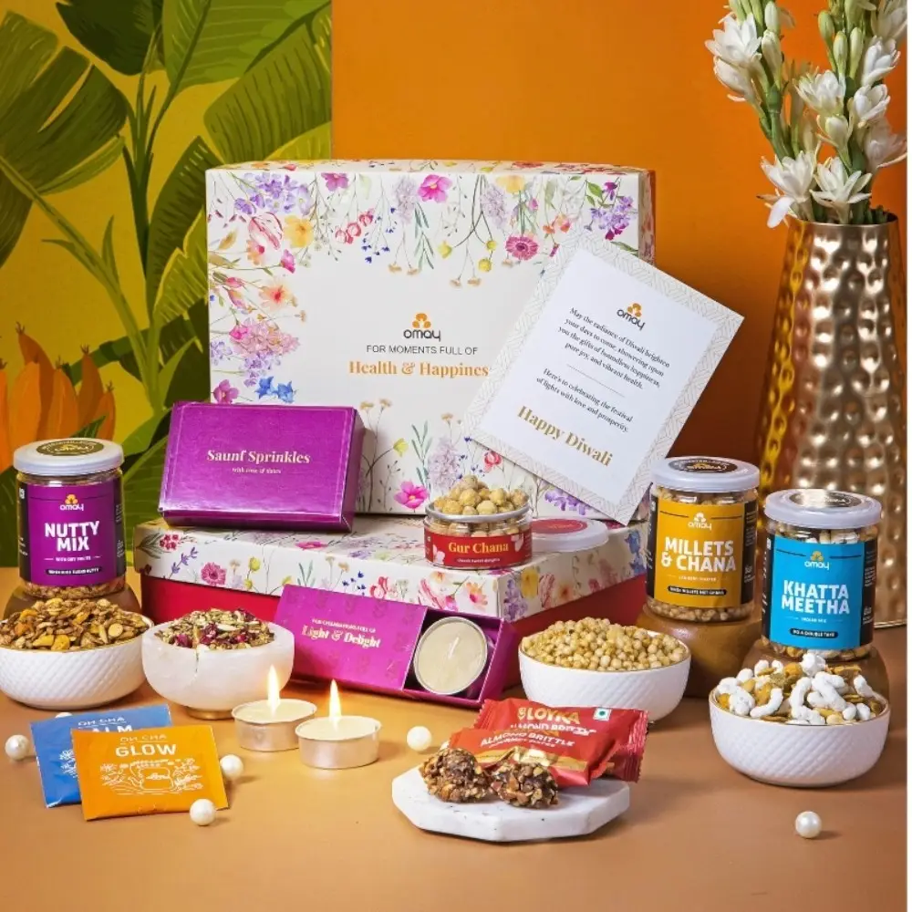 Omay Foods The Festive Nuts 9-in-1 Gift Box — image 1