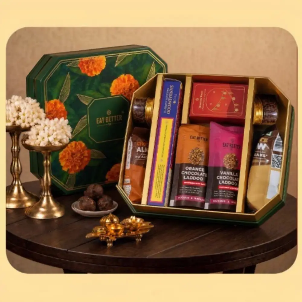 Eat Better Marigold 8-in-1 Gift Hamper Box — image 1