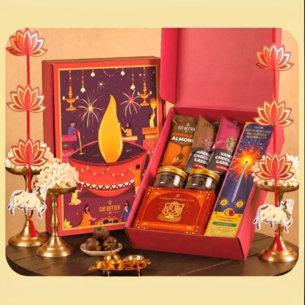 Eat Better Utsav 8-in-1 Gift Hamper Box — image 1