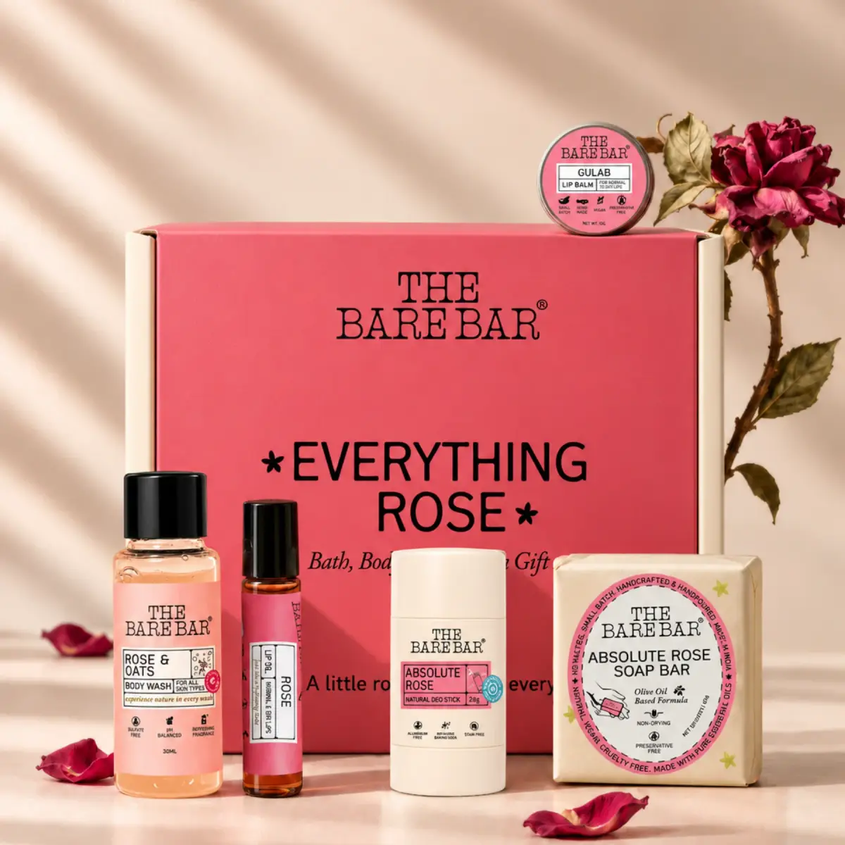 Everything Rose - Bath, Body & Lip Care Gift Set — image 1
