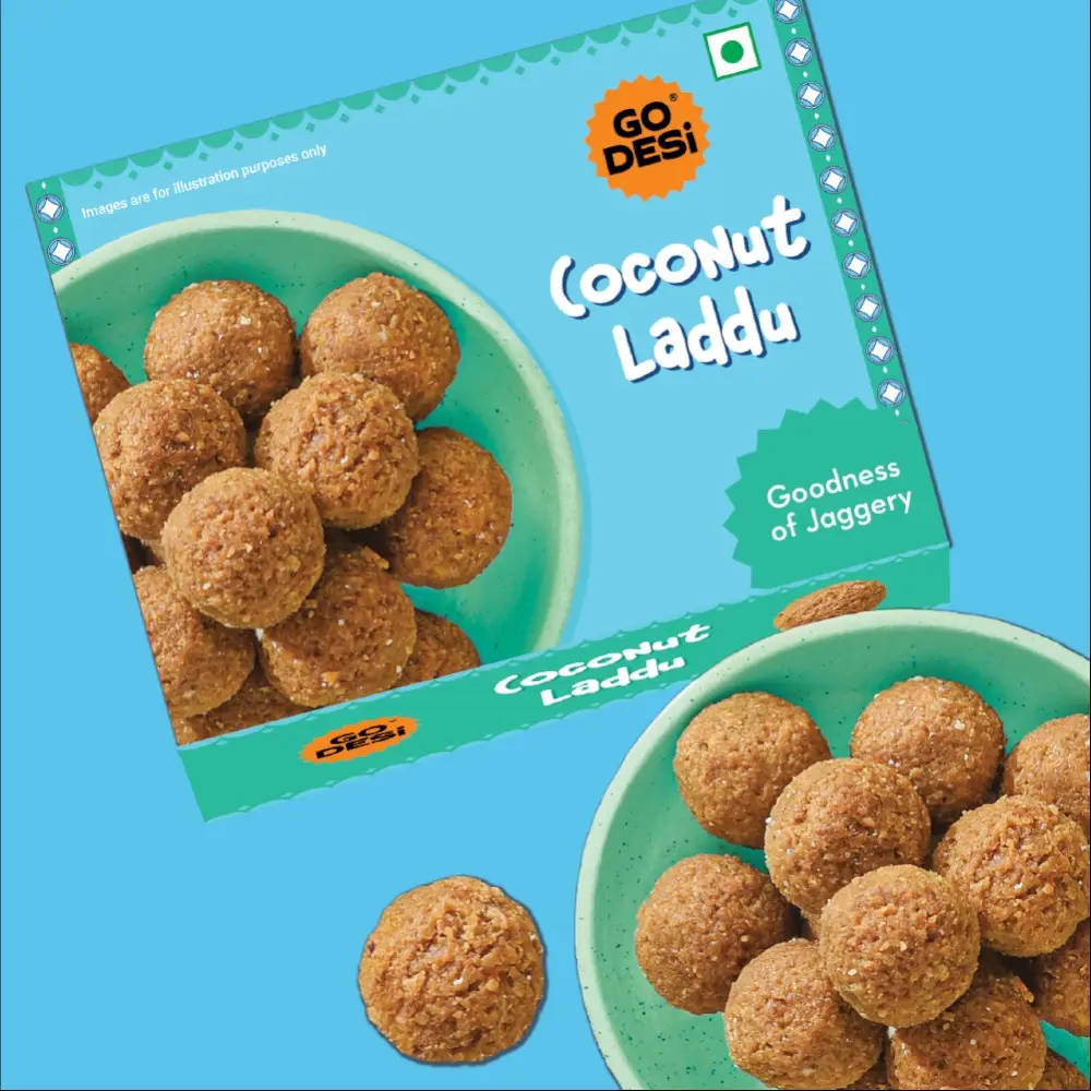 Go Desi Coconut Laddoo 200g — image 1