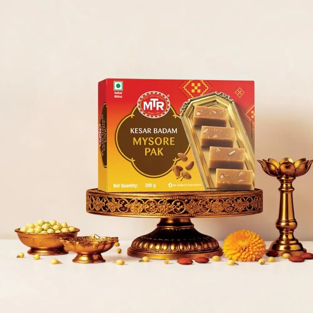 MTR Kesar Badam Mysore Pak-200g — image 1