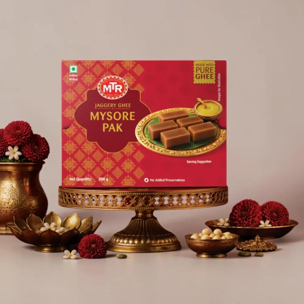 MTR Jaggery Ghee Mysore Pak-200g — image 1