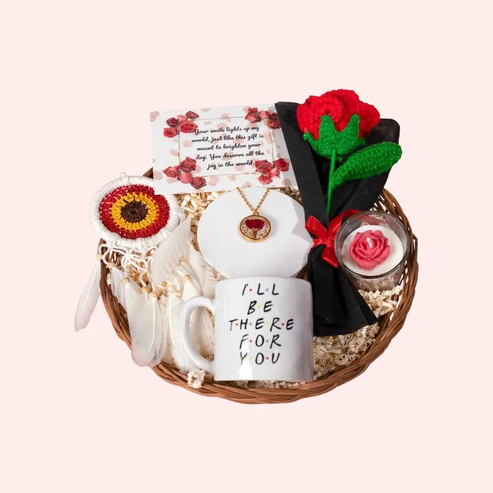 Rarejoy Rose Theme Gift Hamper-Set of 6 — image 1