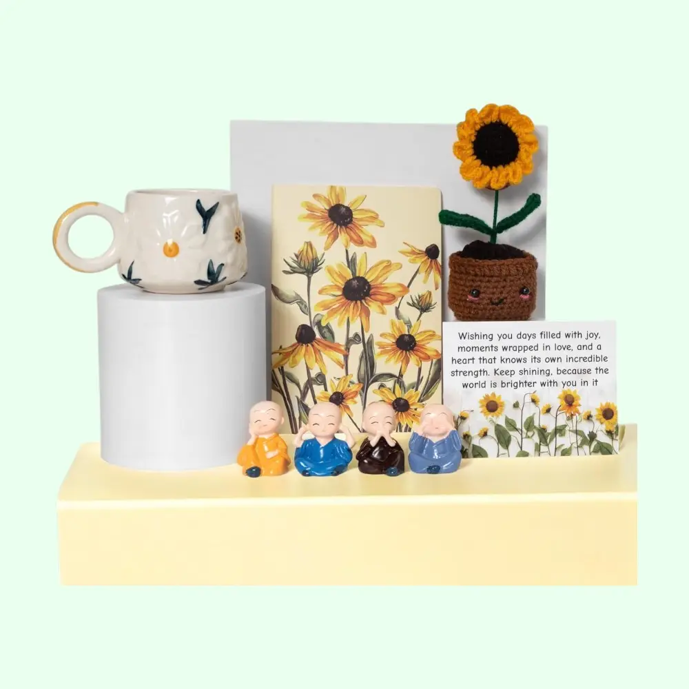 Rarejoy Sunflower Pot Gift Hamper — image 1
