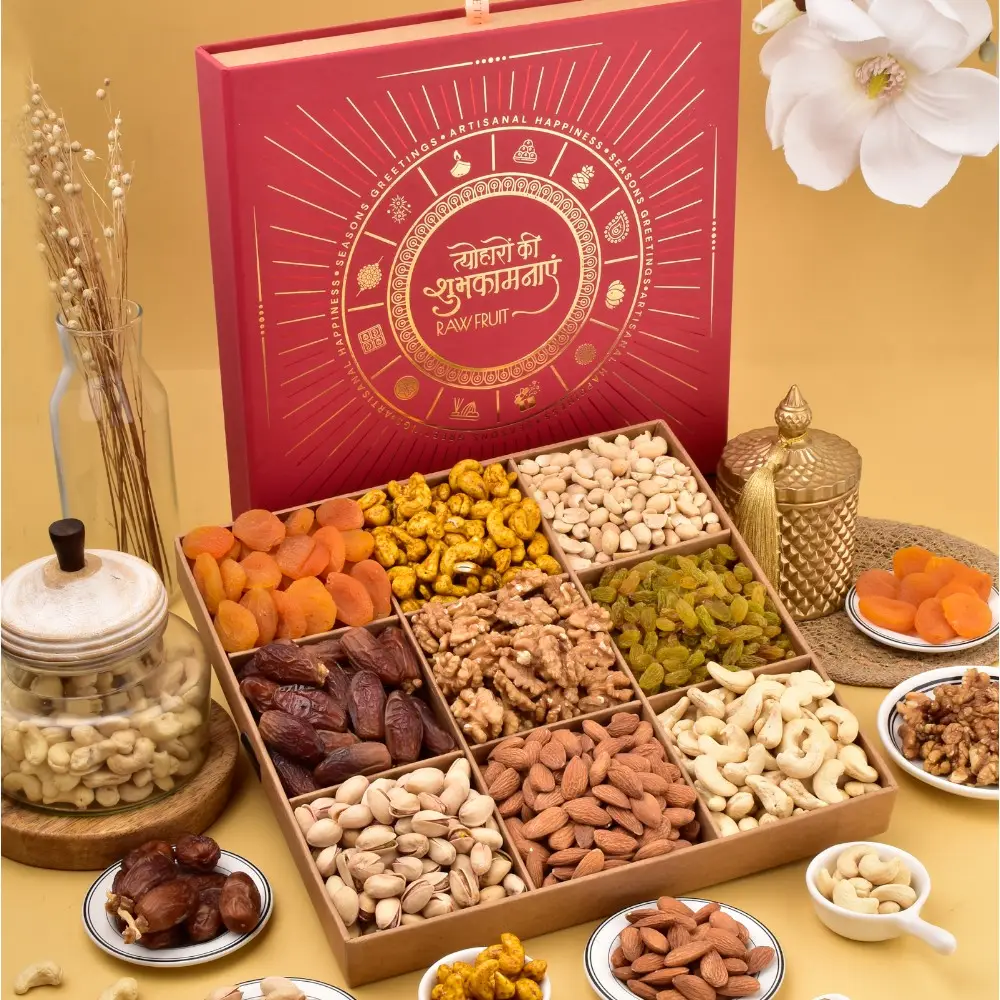 Raw Fruit Shubhkamnaye Tray — image 1