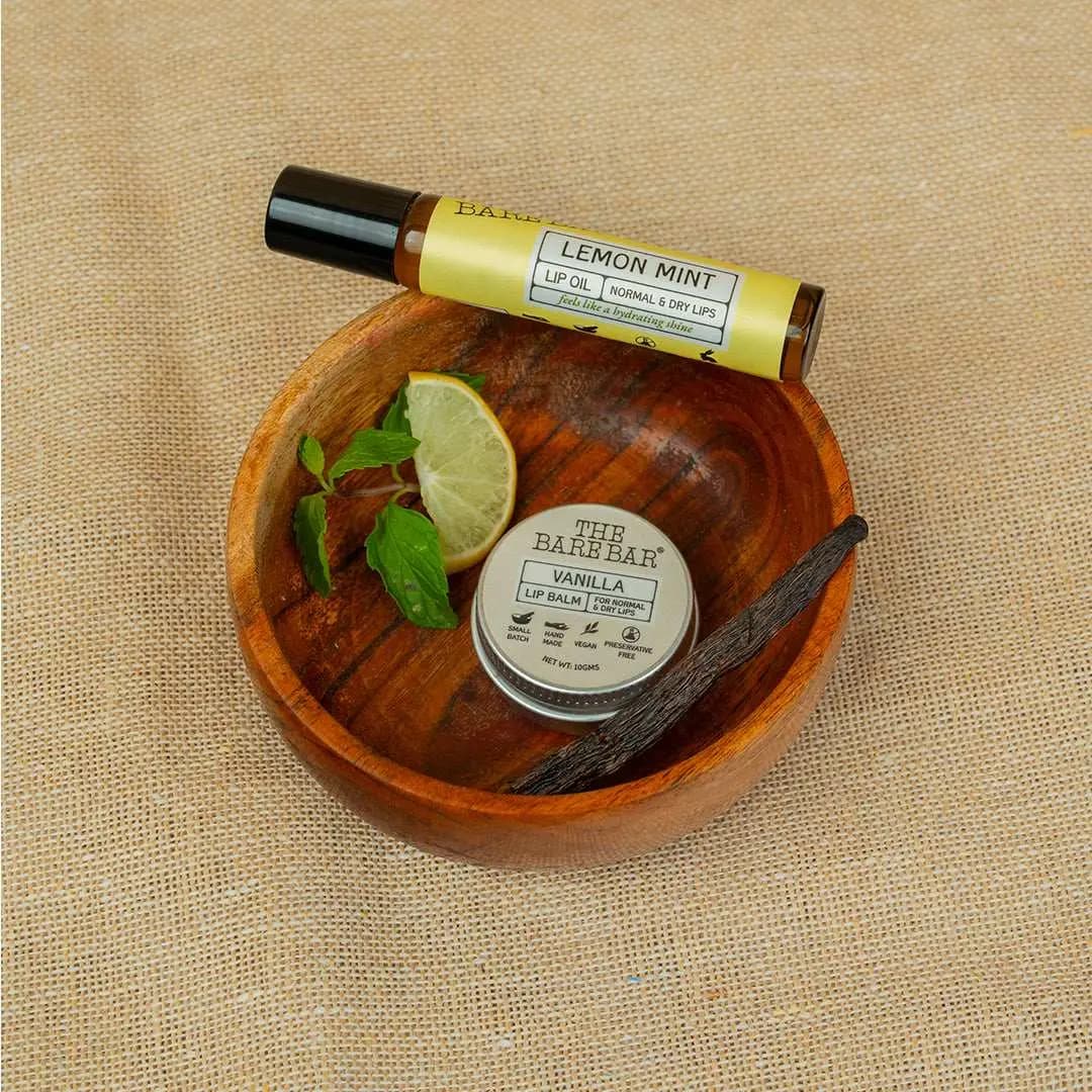 Vanilla & Lemon Mint Lip Care Combo — image 1