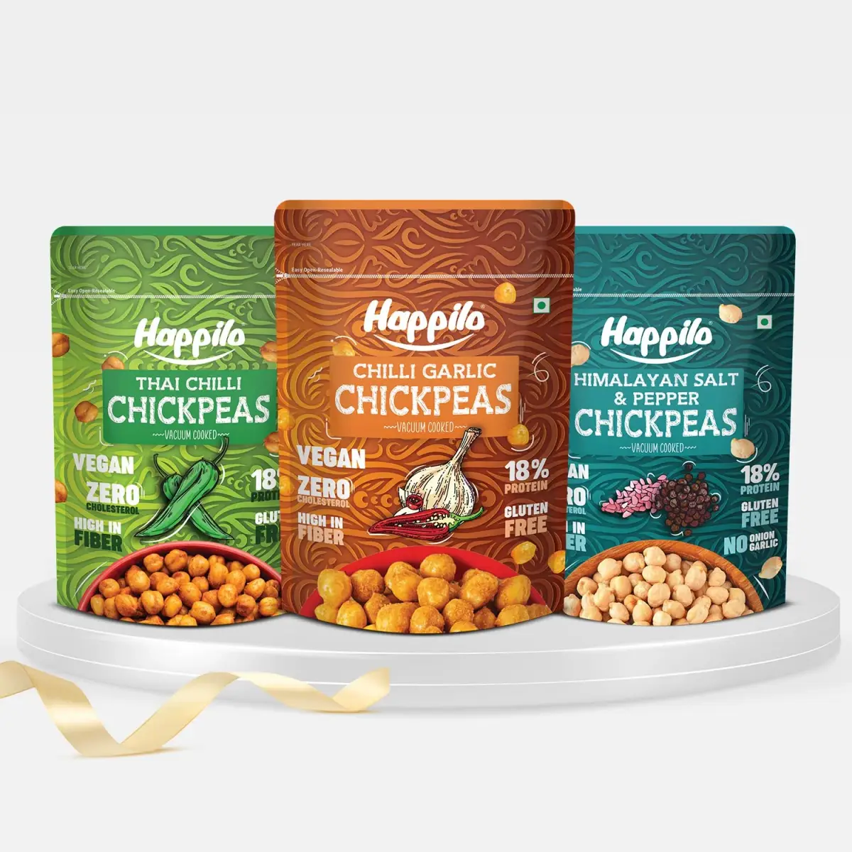 Happilo Chickpeas Power Combo Snack — image 1
