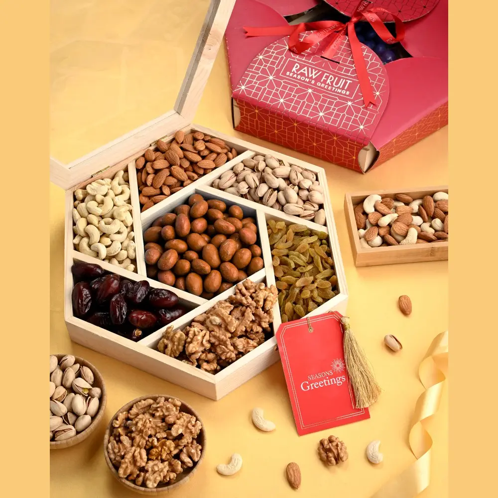 Raw Fruit Hexagon Gourmet Treasure Tray — image 1