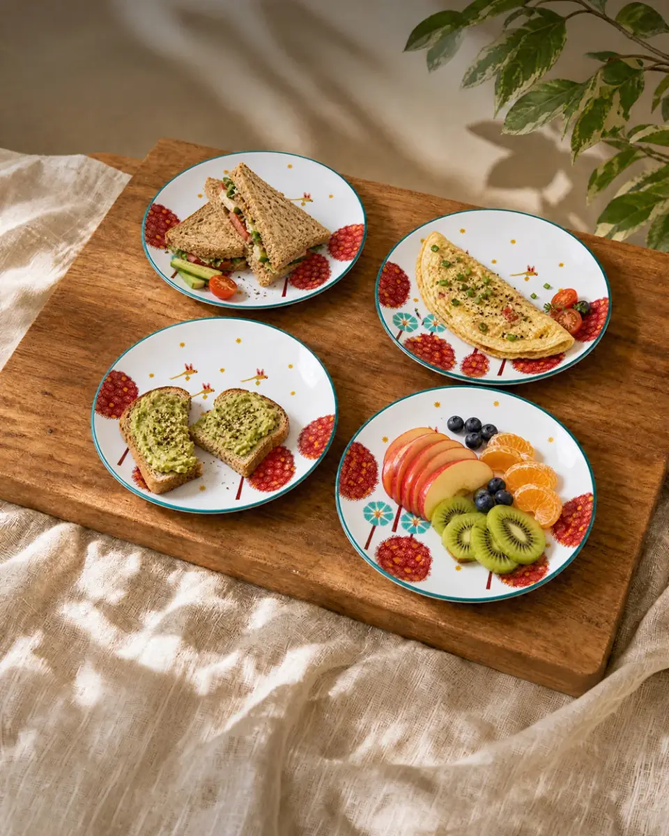 Saanjh Snack Plates Gift Set of 4 — image 1