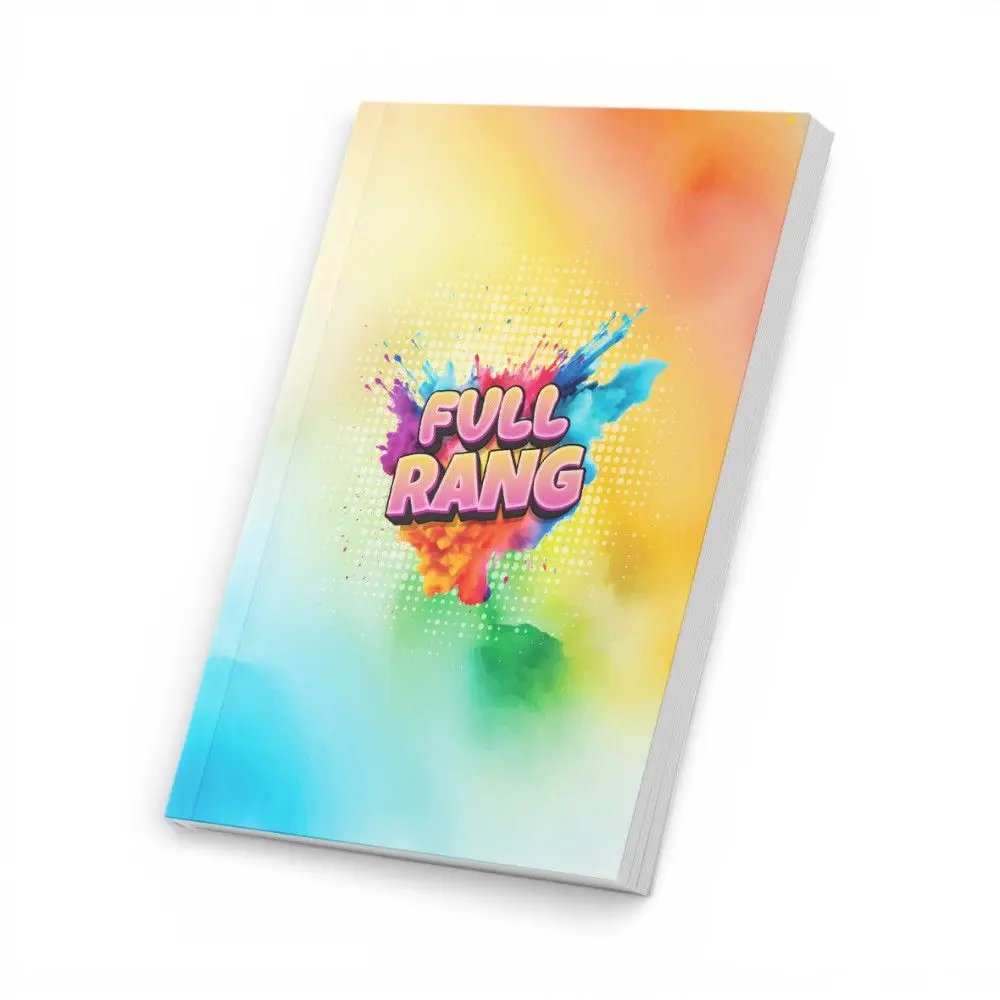 Holi Full Rang Splash- Visionbook| A5 | 100 Pages — image 1