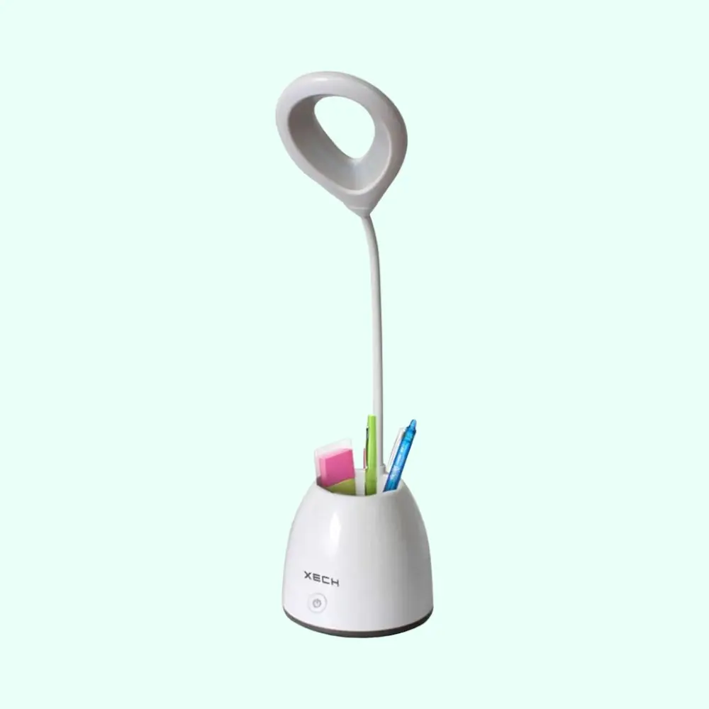 T2C Desklamp With Pen Stand - White — image 1