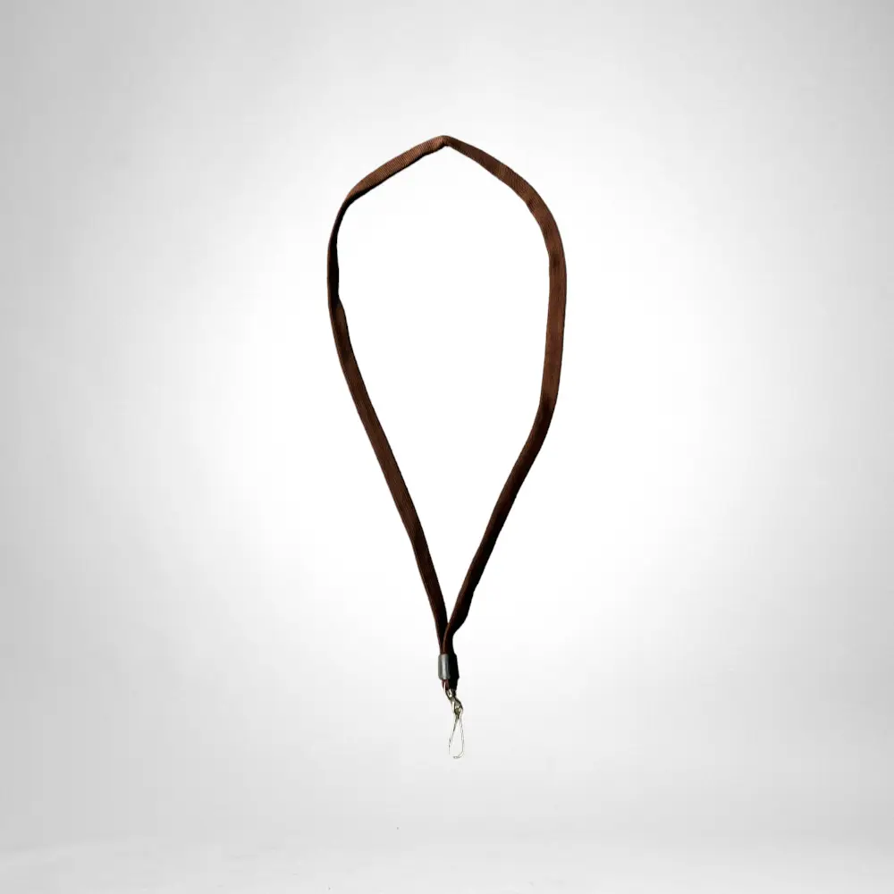 Basic Nylon Lanyard | Brown — image 1