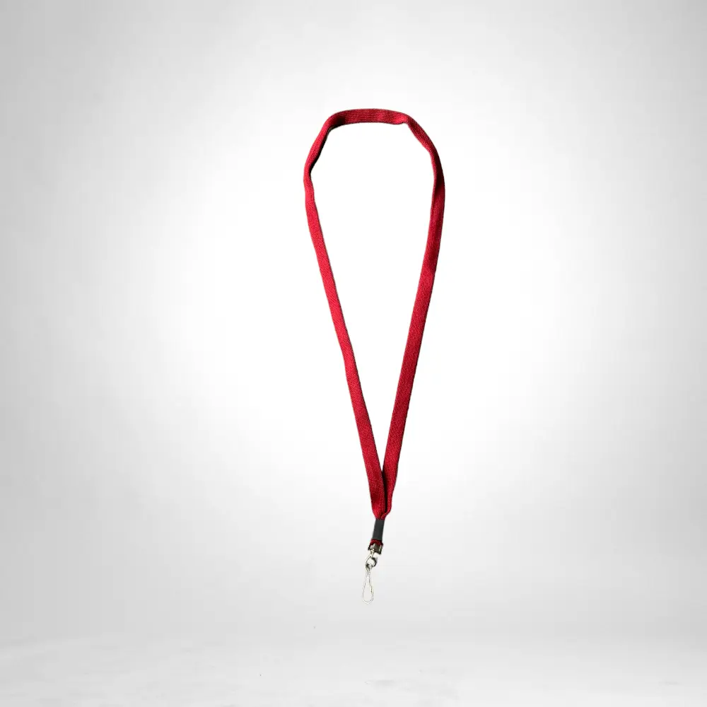 Basic Nylon Lanyard | Maroon — image 1