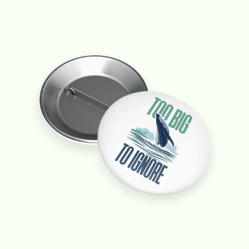 Colossal - Earth Day Snapdot Pin Badge — image 1
