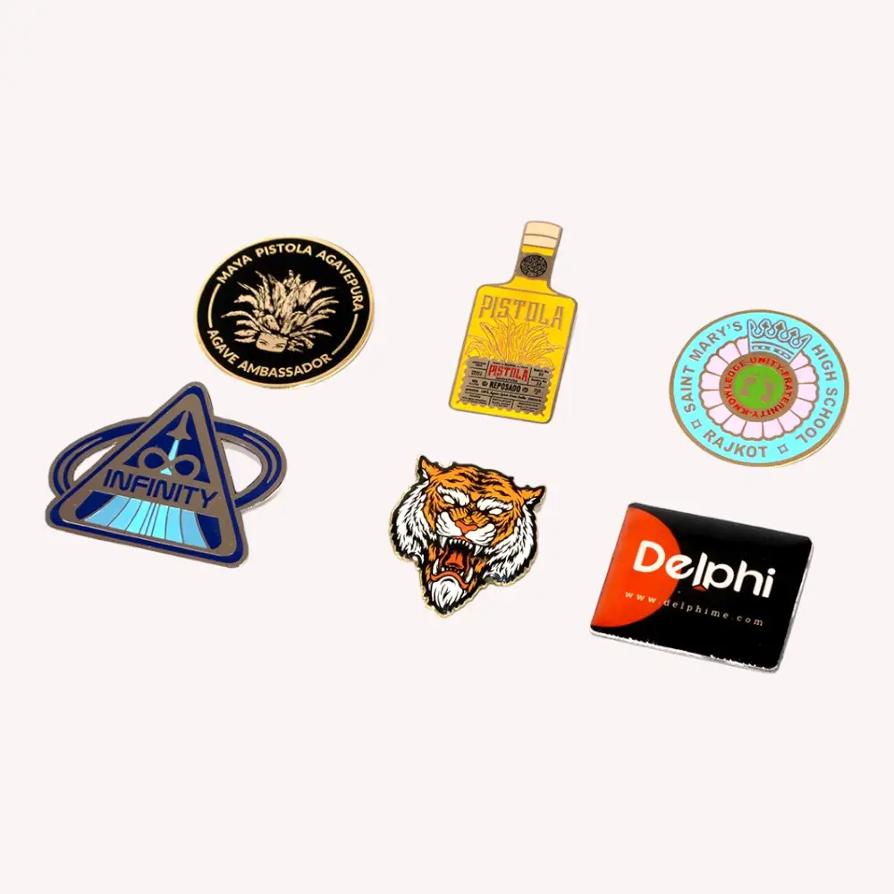 Customised Big Magnetic Lapel Pin- 6*6 cm — image 1