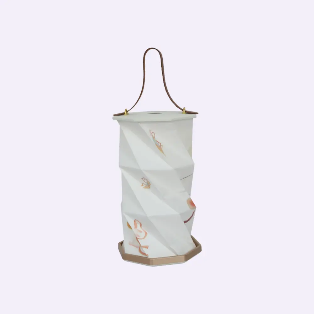Fuzo Vivid Foldable Decor Lamp - White — image 1