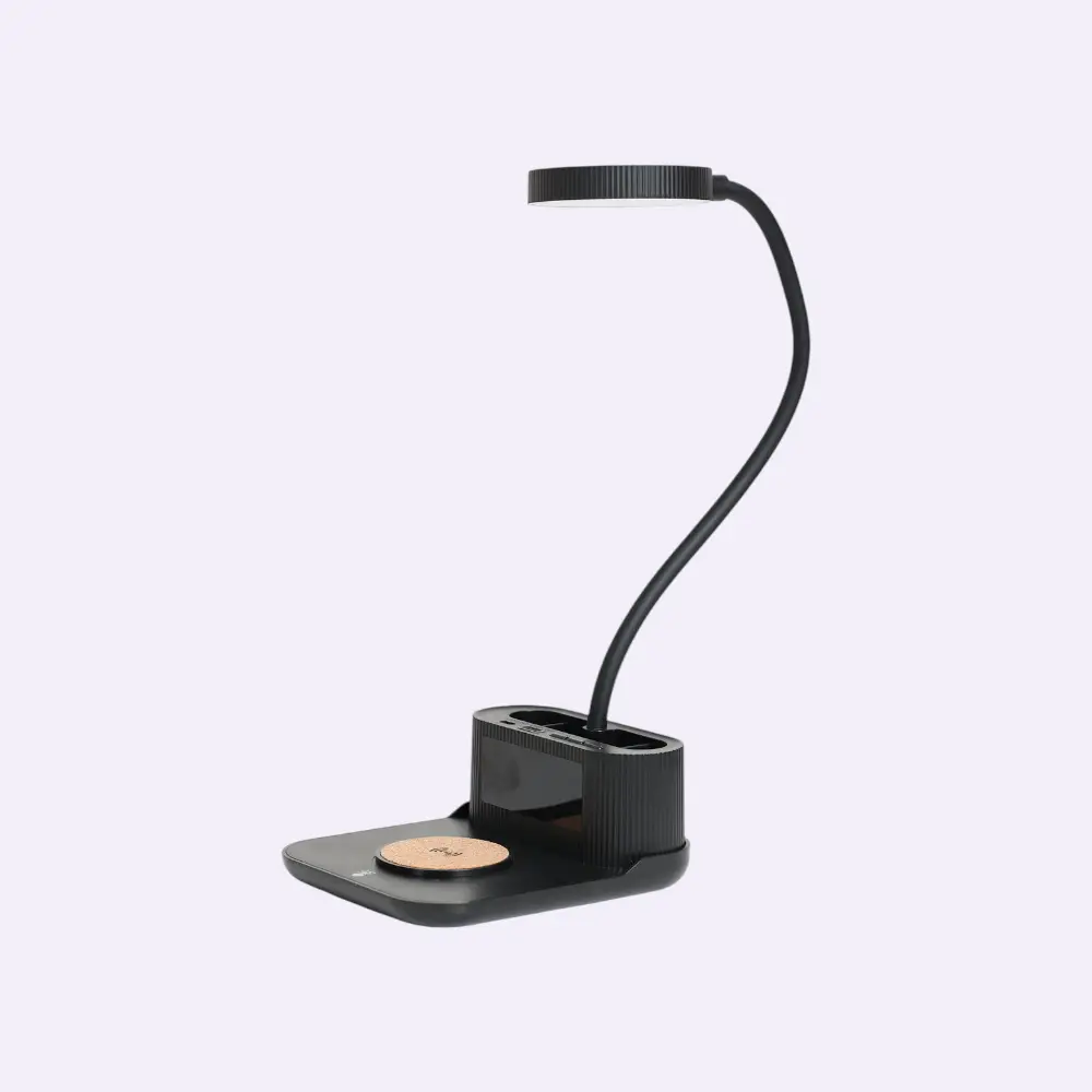 Fuzo Zenith 6 in 1 Multi-Functional Lamp with Charging Station - Black — image 1