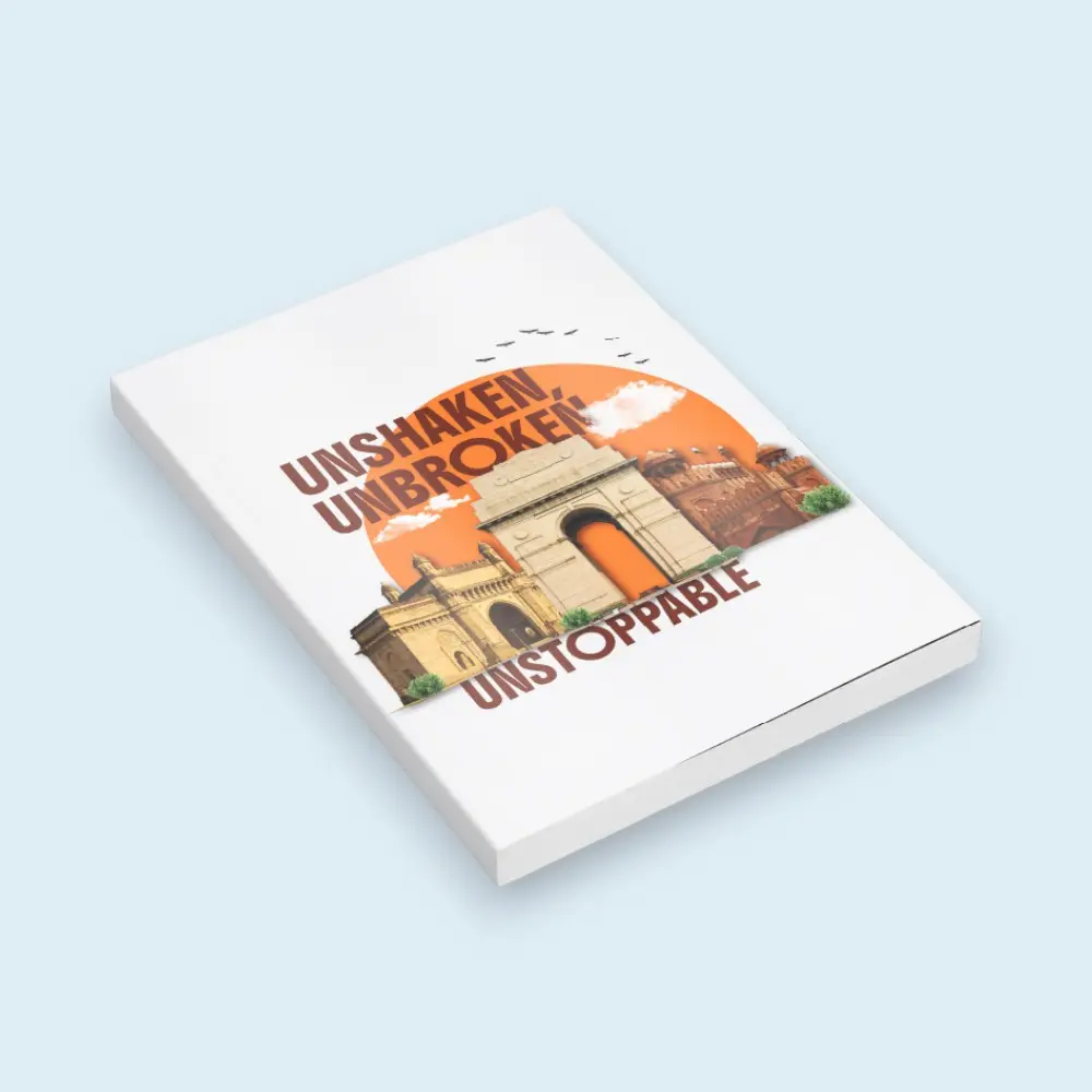 Independence day Voices of India- Visionbook | A5 | 160 Pages — image 1