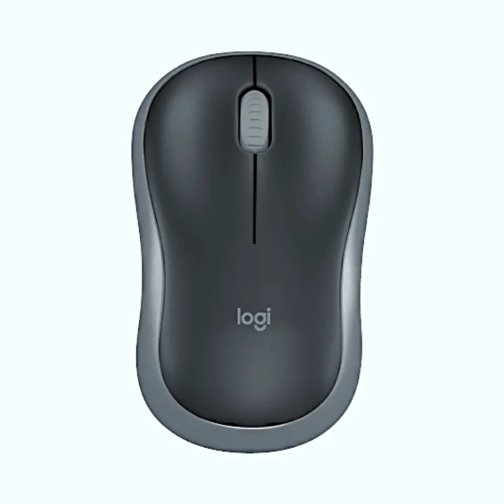 Logitech M185 Wireless Mouse-Black — image 1