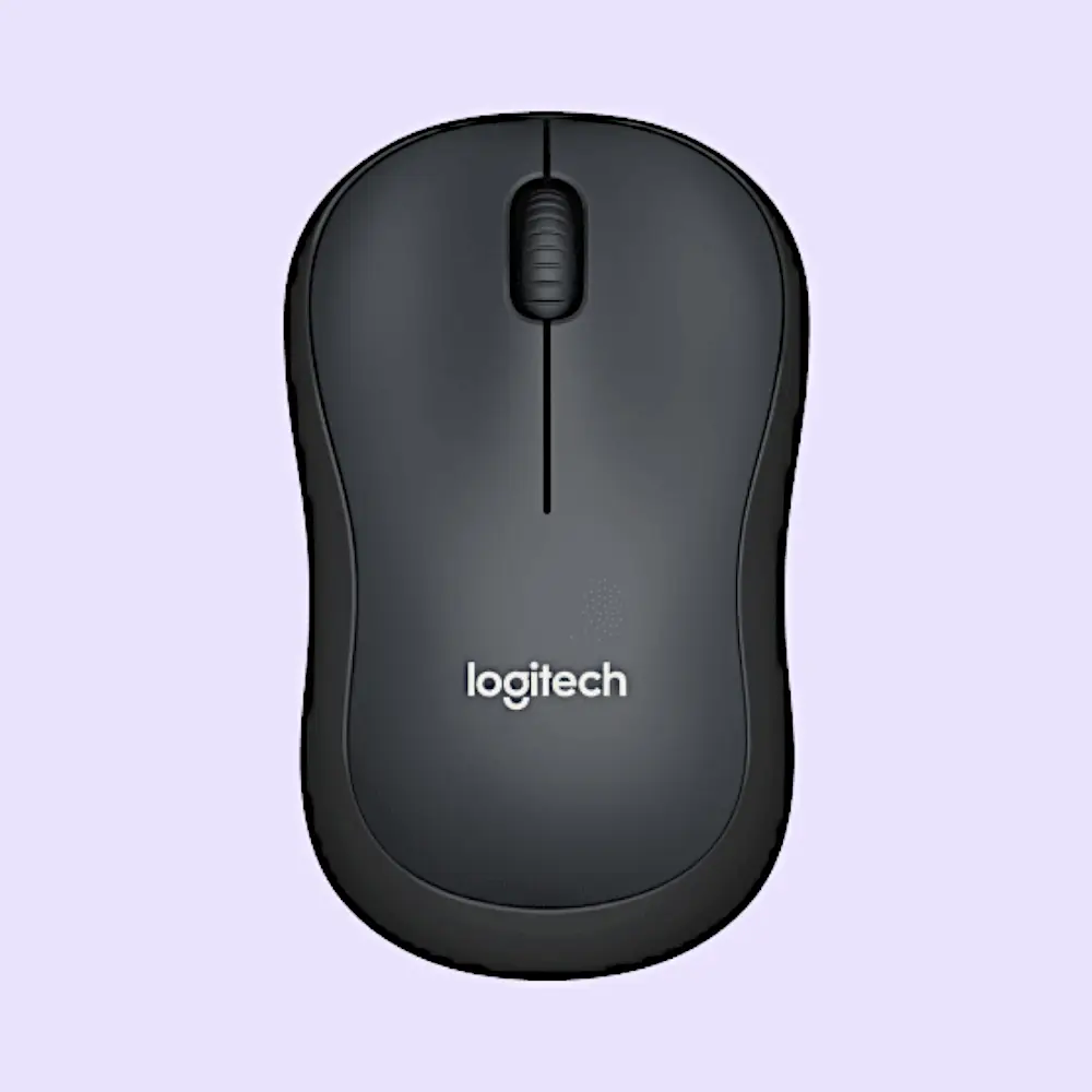 Logitech M220 Wireless Mouse-Black — image 1