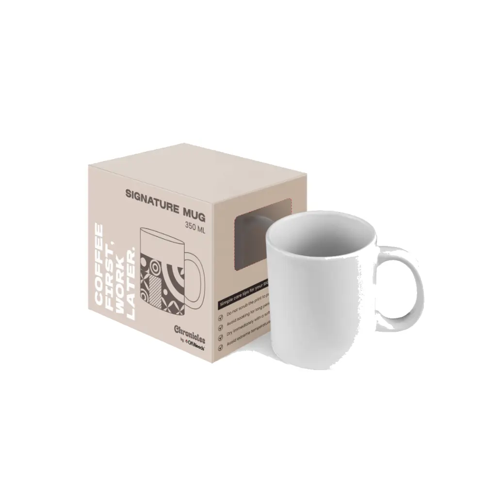Mindful Flow- Signature Mug-350 ML — image 1