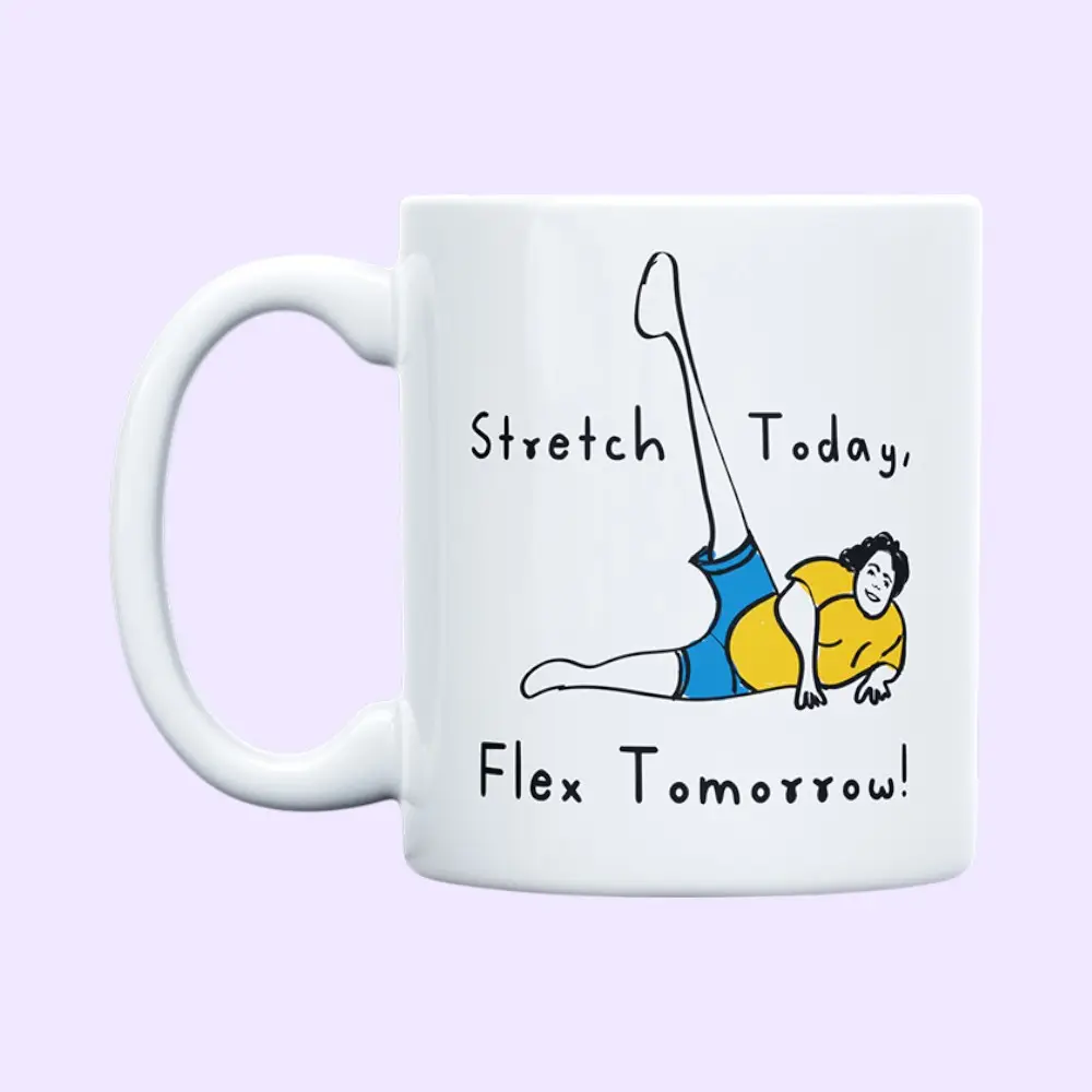 Mindful Stretch- Signature Mug-350 ML — image 1