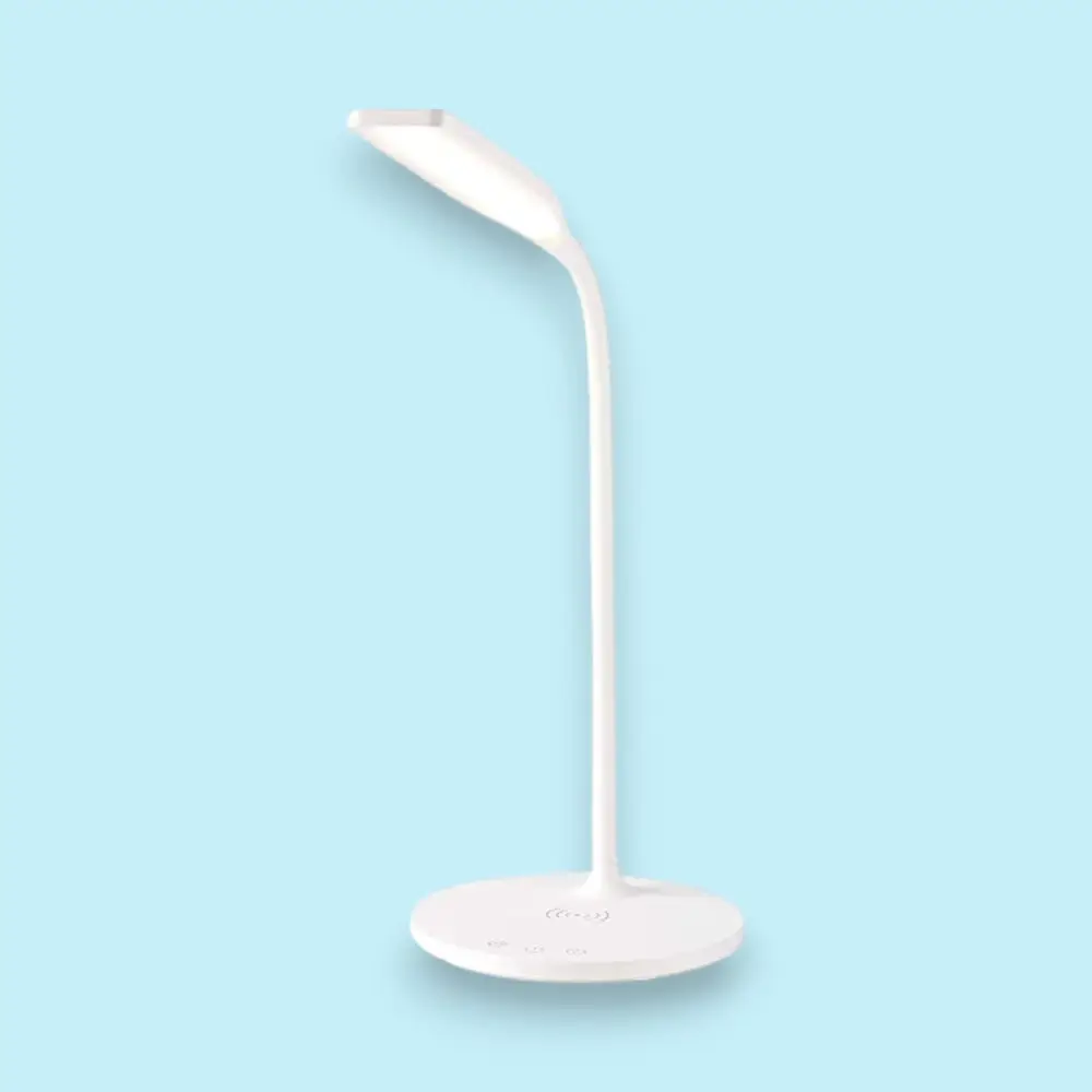 Nedis Table Lamp With Wireless Phone Charging-White — image 1