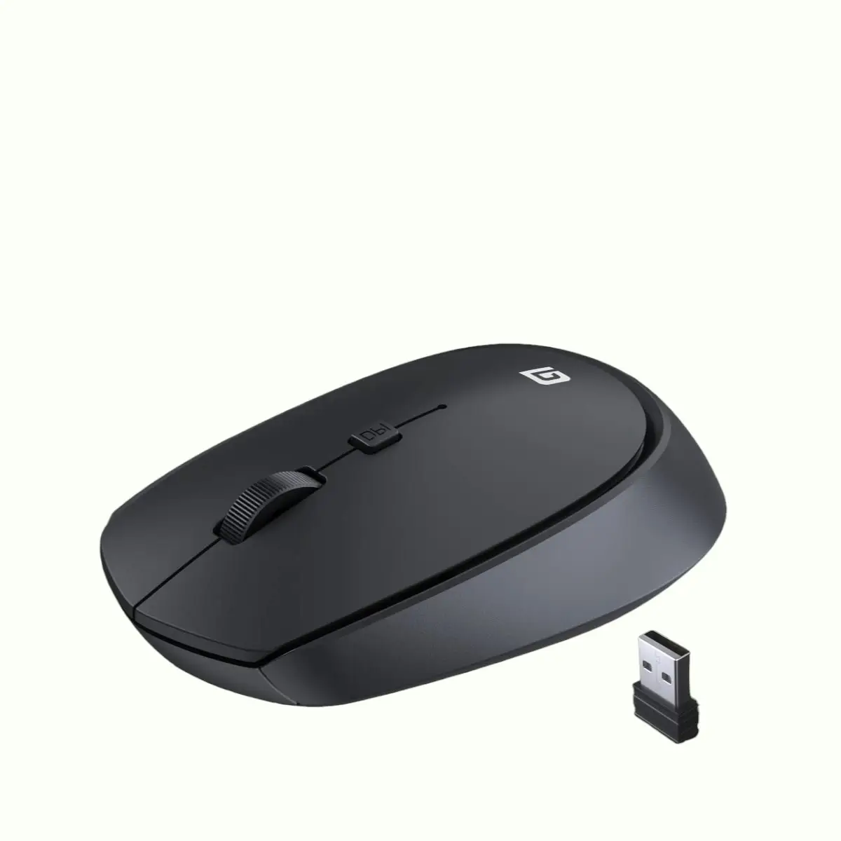 Portronics Toad 23 Wireless Mouse- Black — image 1