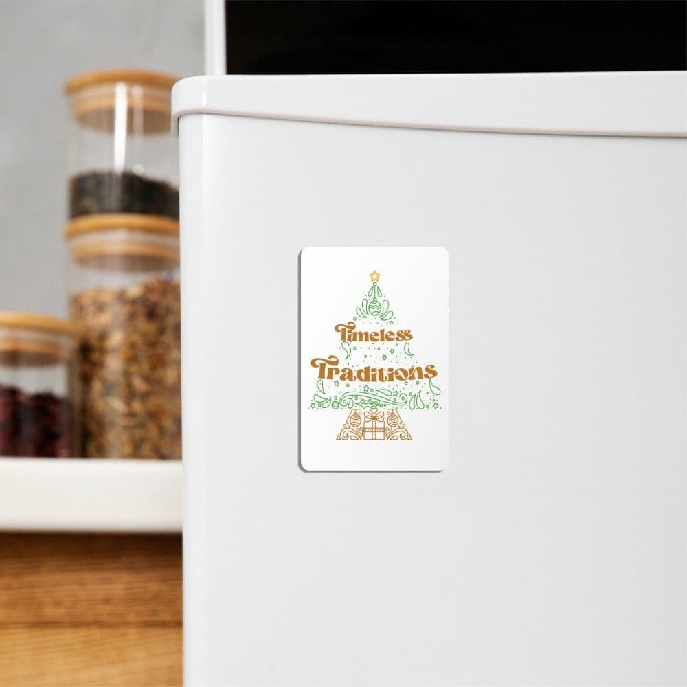 Traditions Acrylic Fridge Magnet - Square - 10.5x10.5cms — image 1
