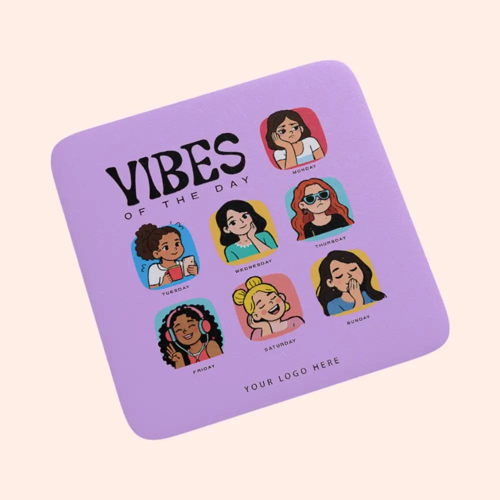 Vibes- Coaster 4* 4 inches — image 1
