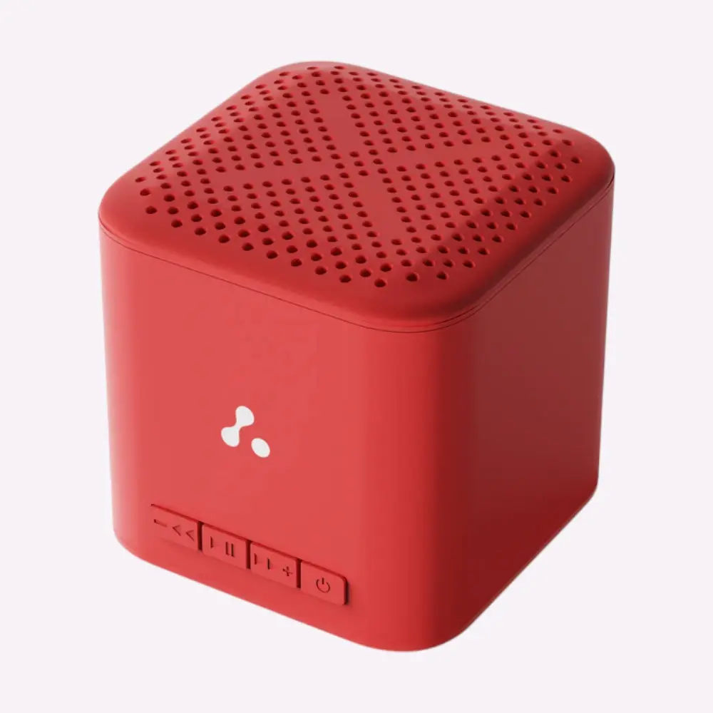 Ambrane Evoke Cube Plus Speaker- Red — image 1