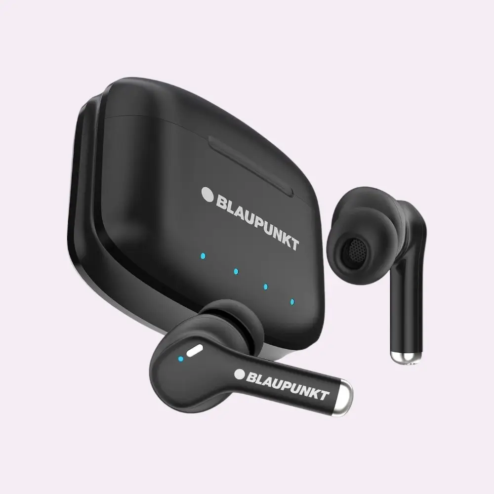 Blaupunkt Btw100 Xtreme True Wireless Bluetooth Earbuds- Black — image 1
