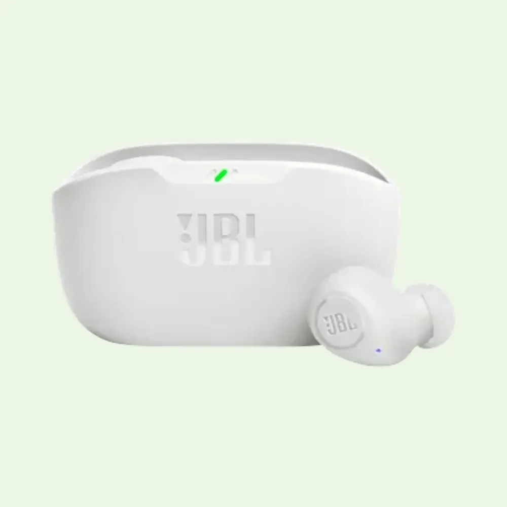 JBL Wave Bud Earphone- 32 Hrs- White — image 1