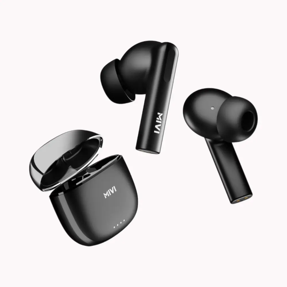 Mivi TWS I4 Earbuds- Black — image 1