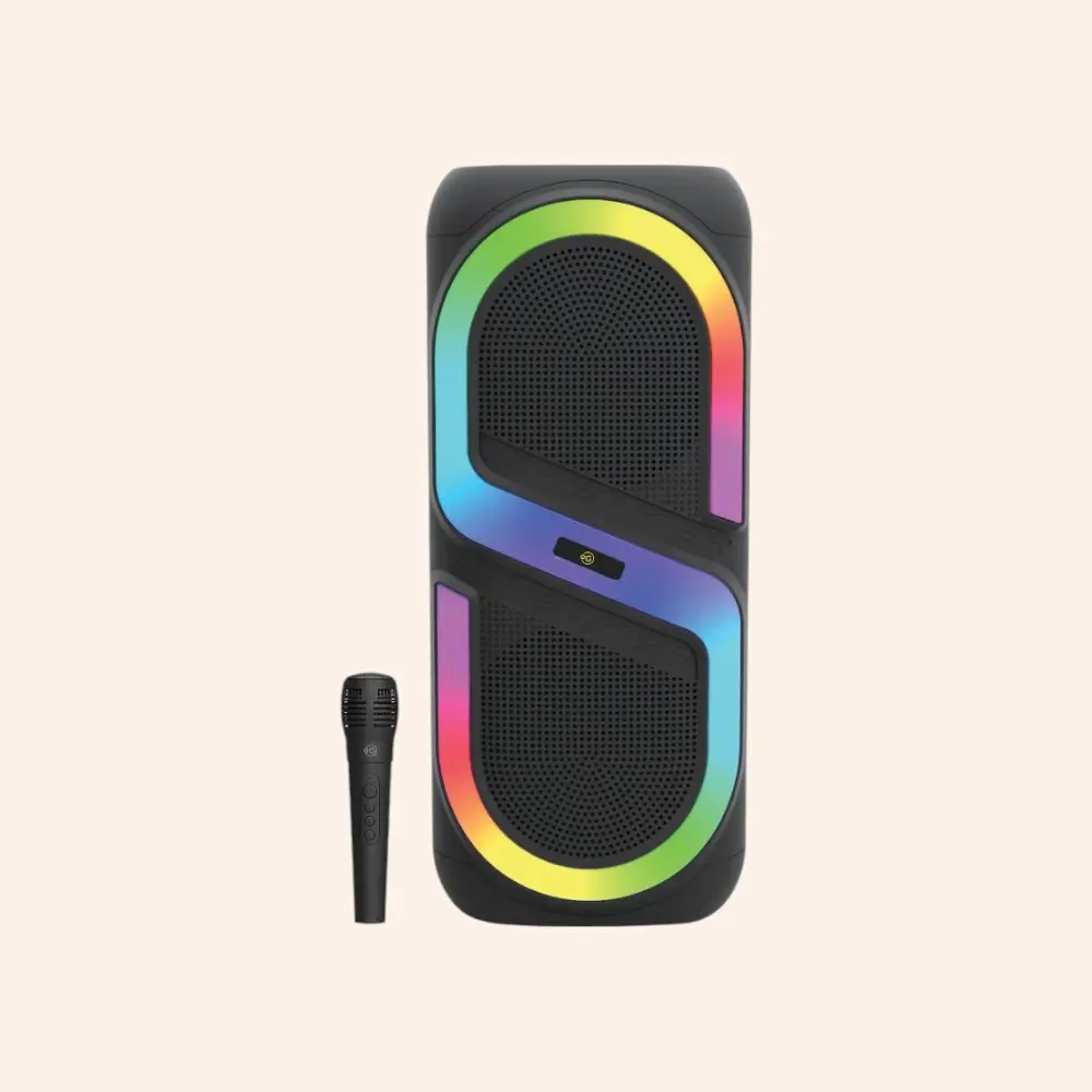 Ooge Blast X Portable Bluetooth Speaker with Mic- 300W- Black — image 1
