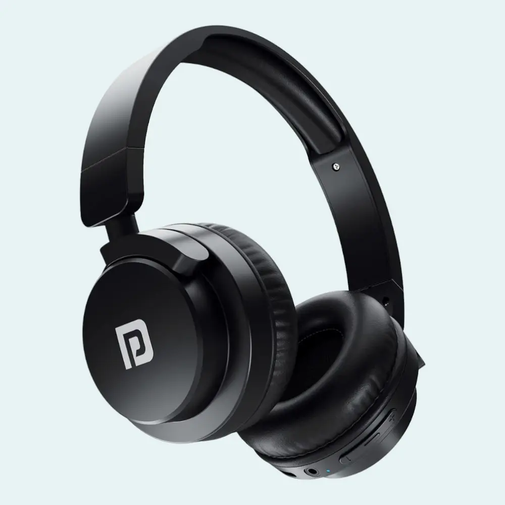 Portronics MUFFS M2 Wireless Headphones- Black — image 1