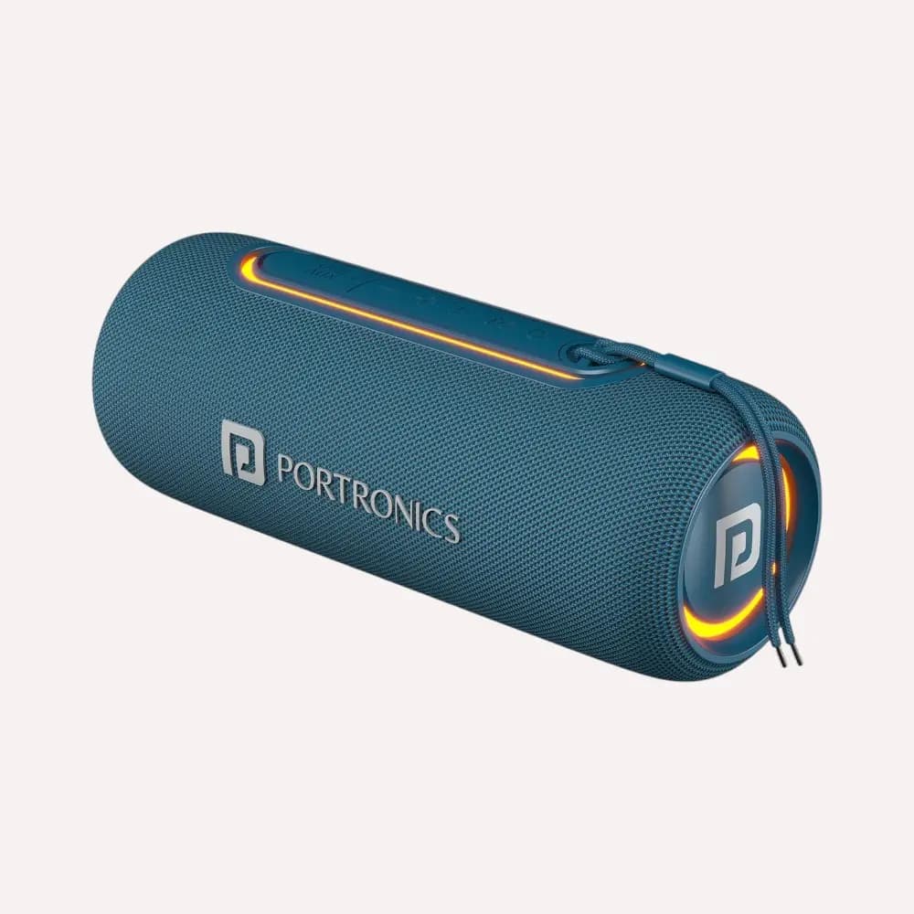 Portronics Resound 2 15W Bluetooth Speaker- Blue — image 1
