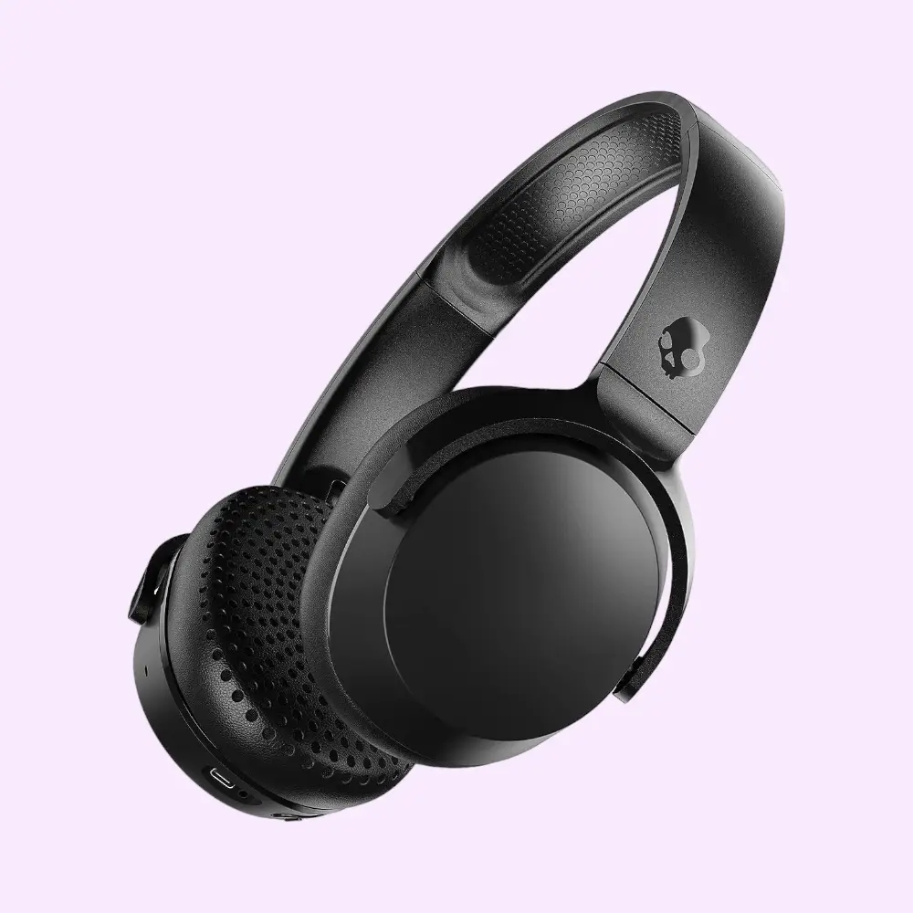 Skullcandy RIEF Wireless 2 Headphones-34 Hrs Black — image 1