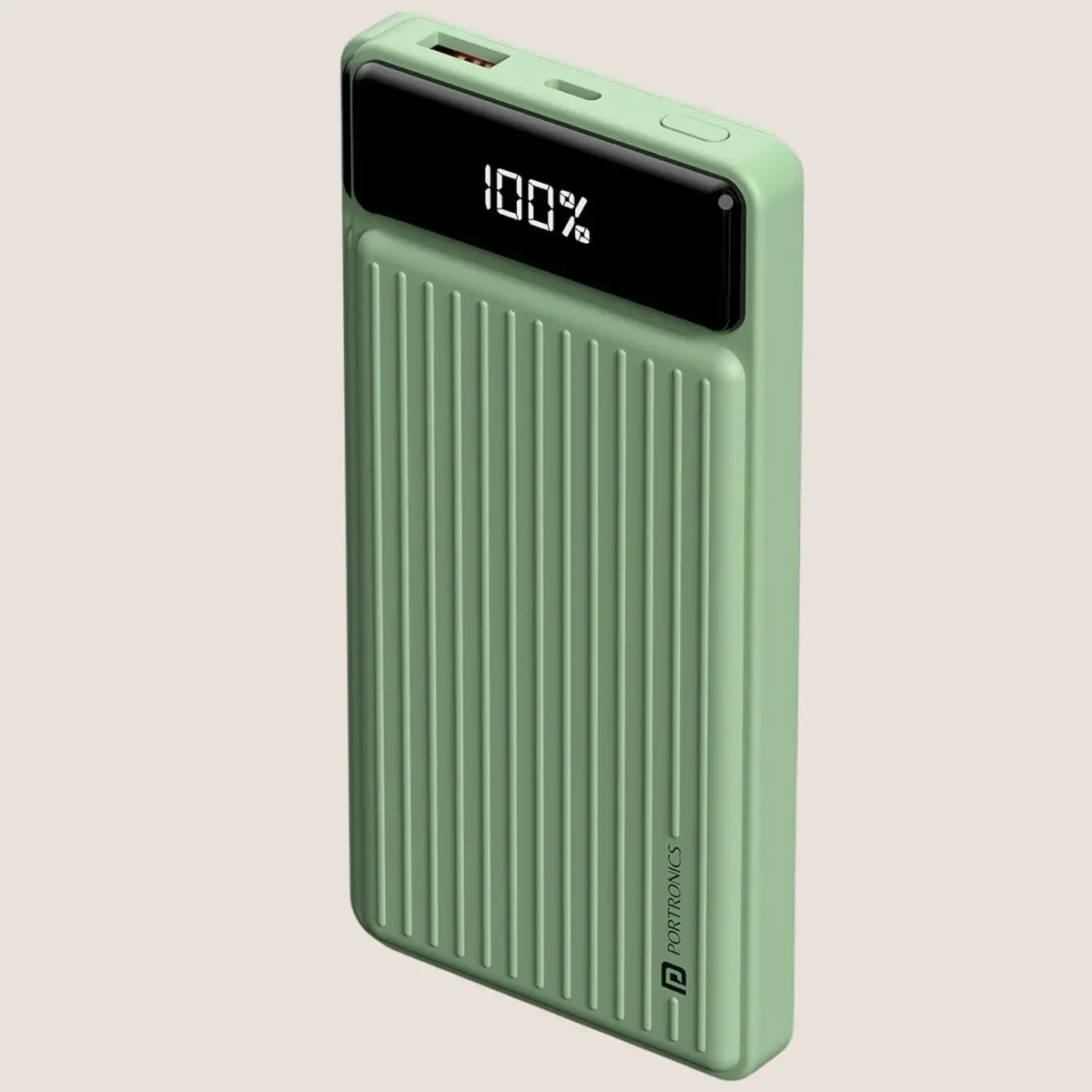 Portronics Luxcell B Powerbank- Green — image 1