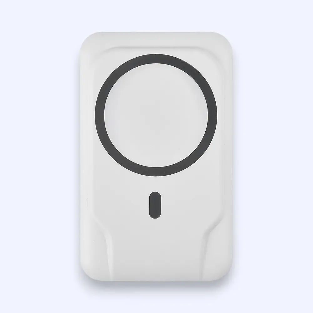 Urban Gear Power Mag Magnetic Wireless Power Bank- White- 10,000 mAh — image 1