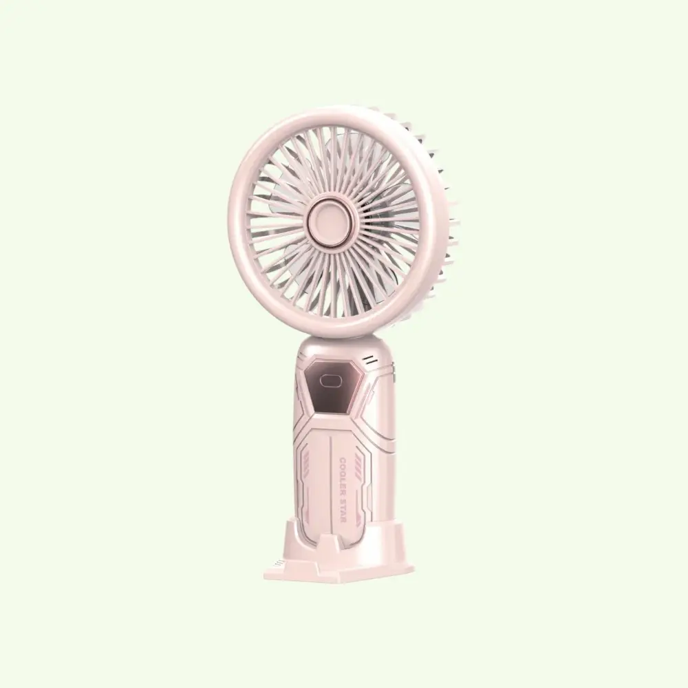 Ooge Breeze 2000 Portable Fan- Pink — image 1