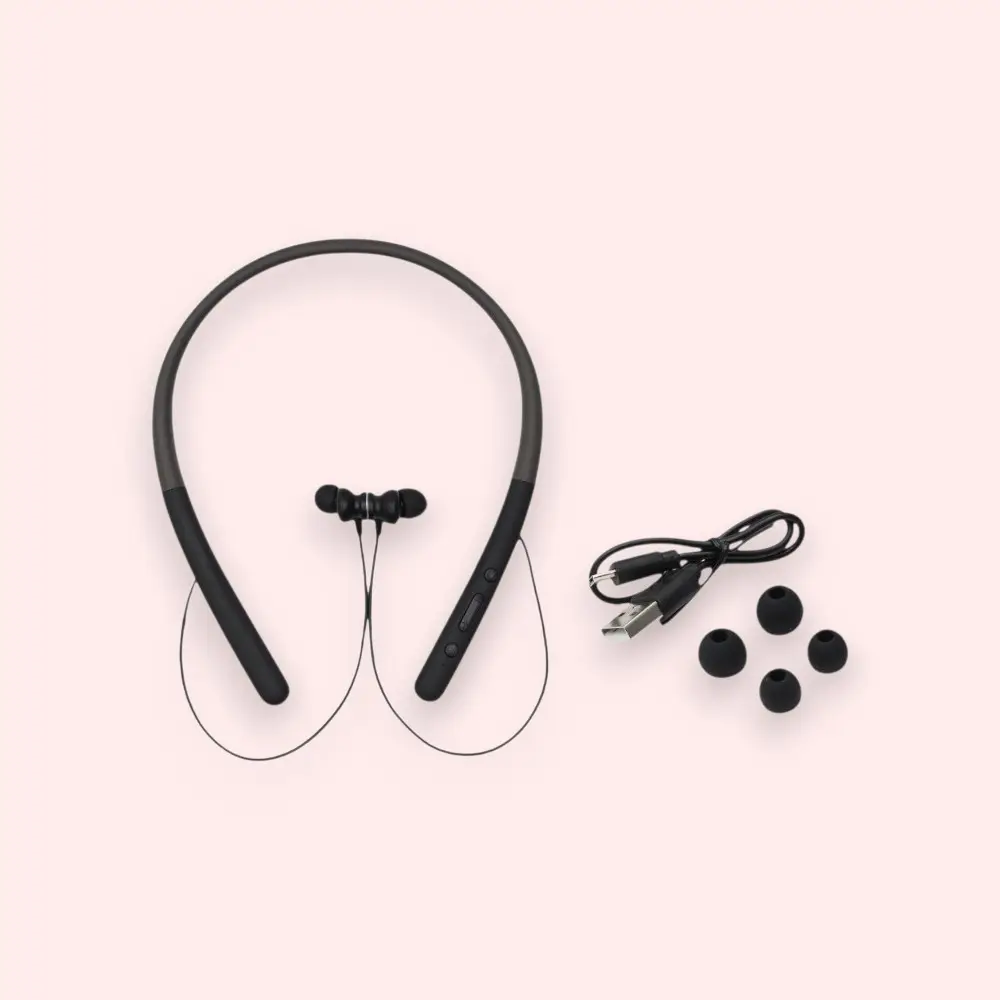 Fuzo Fluid Bluetooth Neckband- Black — image 1